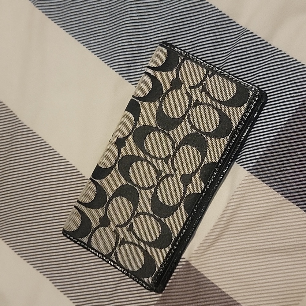 Coach Checkbook holder
